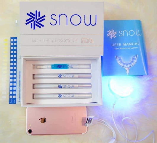 At-Home Teeth Whitener - Bck OFFICIAL All-in-One SNOW Teeth Whitening™ System [SALE]